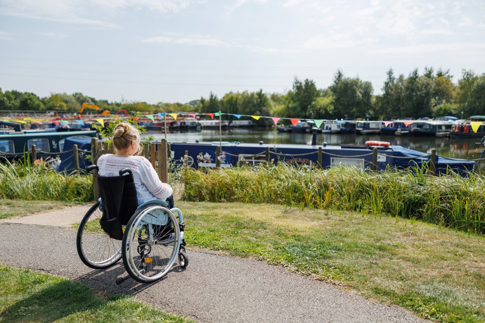 A marina location sourced for one of the customer films
